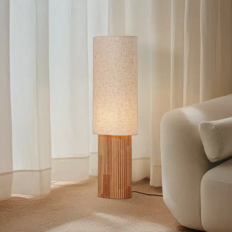 Lampade da terra in legno Compra Adesso