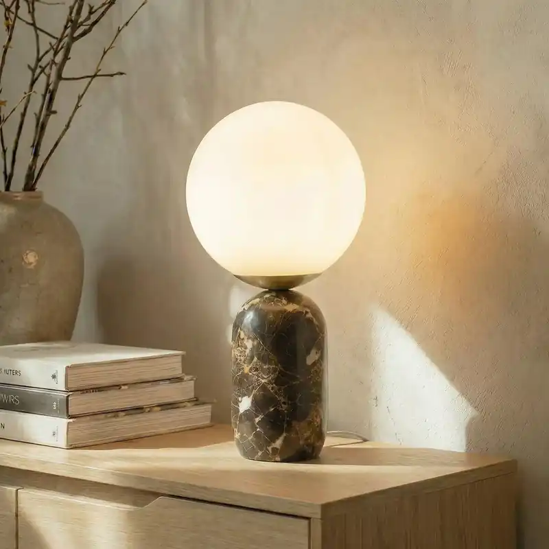 Lampade da tavolo in marrone / ruggine Quantità Limitata