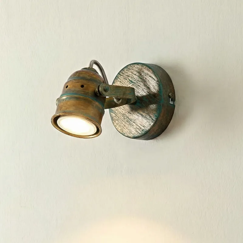Promozione Faretti in bronzo / ottone anticato