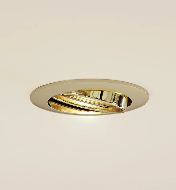 Faretti da incasso in dorato / ottone Occasione