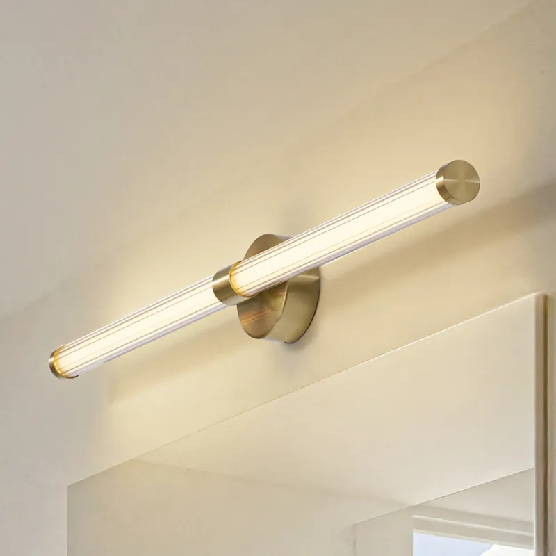 Lampade per specchi da bagno in dorato / ottone Quantità Limitata