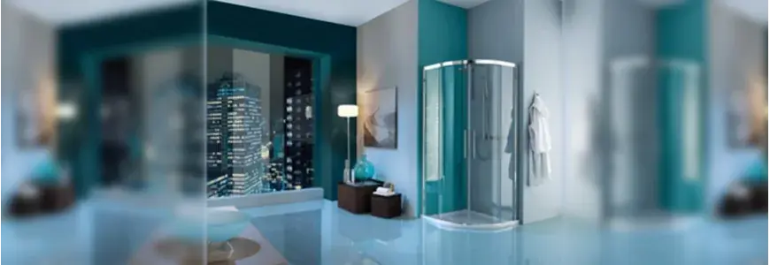round shower box Promozione