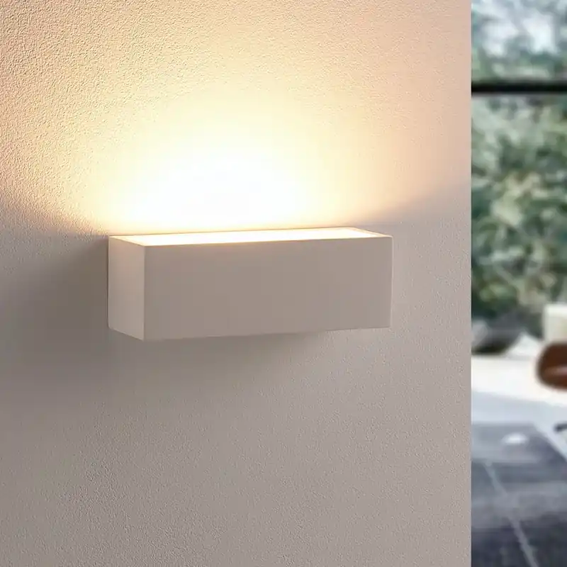 Nuova Collezione Applique da parete con luce verso l‘alto in bianco