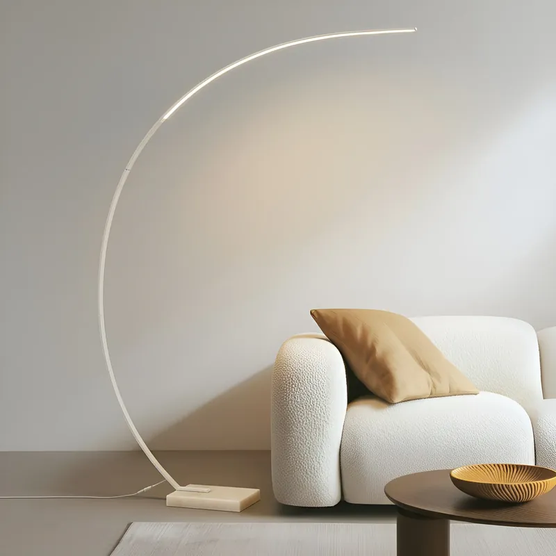 Occasione Lampada ad arco in bianco