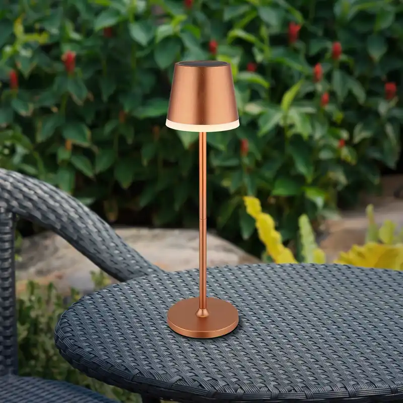 Lampade solari in rame Promozione