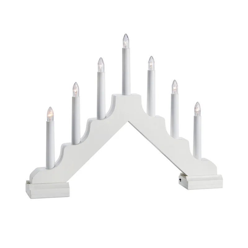 Ponti ad arco di candele in bianco Spedito Oggi
