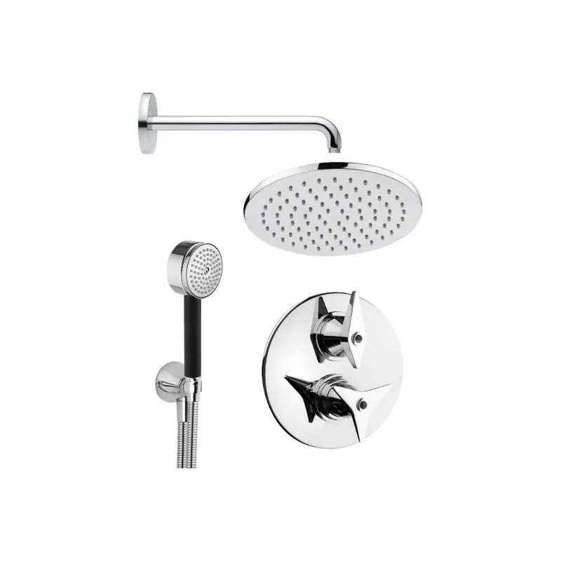 Complete round model shower kit Mamoli Gio Ponti KITGIO11 Di Tendenza