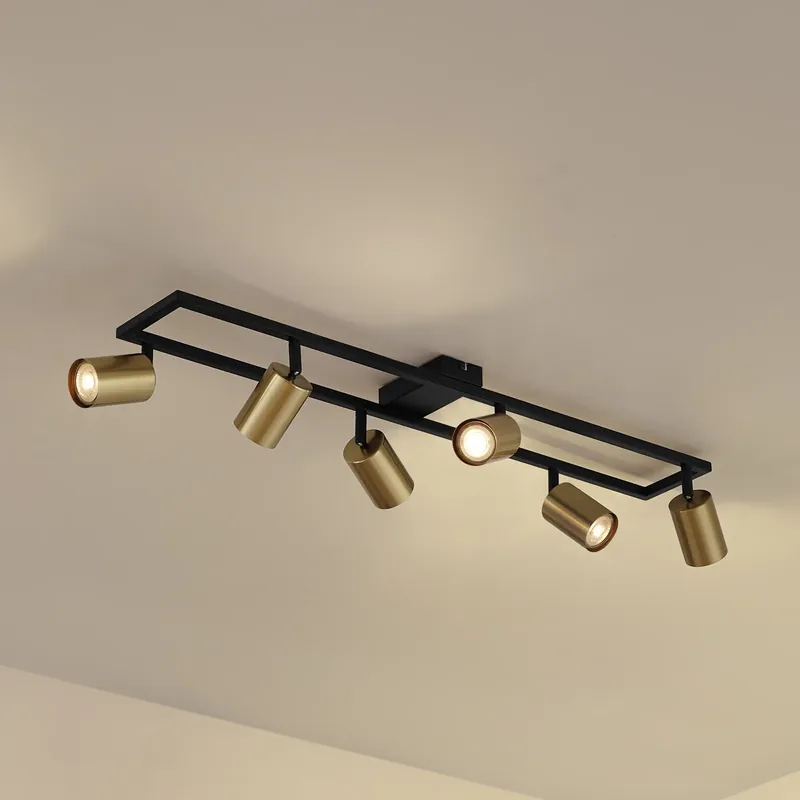 Faretti da soffitto in dorato / ottone Promozione