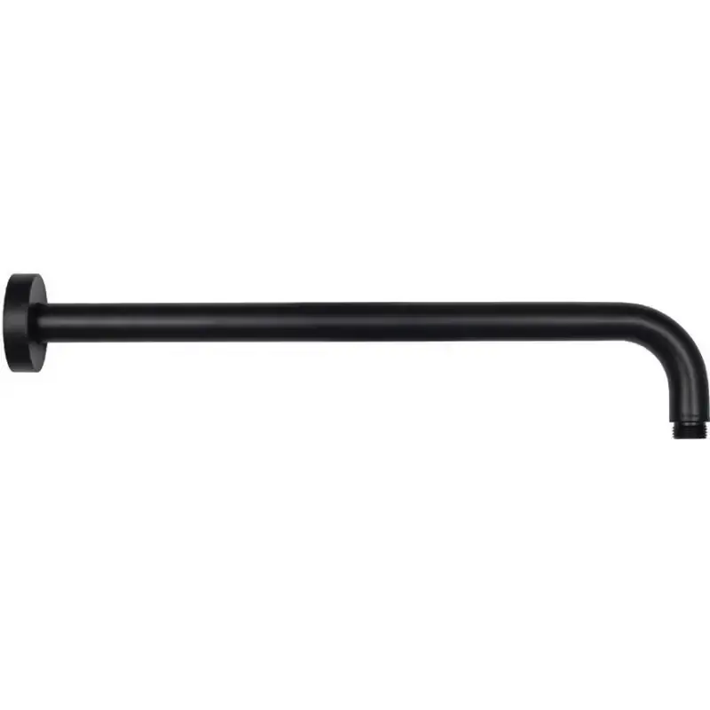 Pagamento Sicuro Shower head arm 400mm matt black color Paffoni ZSOF034NO