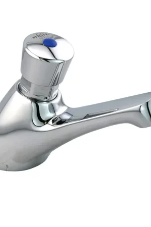 Single water tap, timed 8/12 seconds in chromed brass MCM 900100 Direttamente Dal Produttore