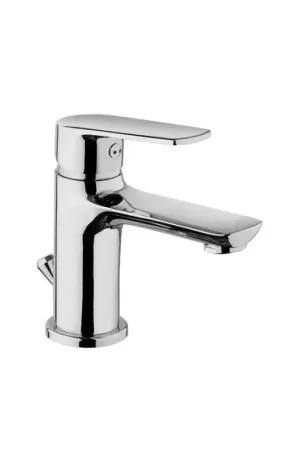 Chromed brass basin mixer complete with accessories Icrolla Funky 27428CR Prezzo Di Fabbrica