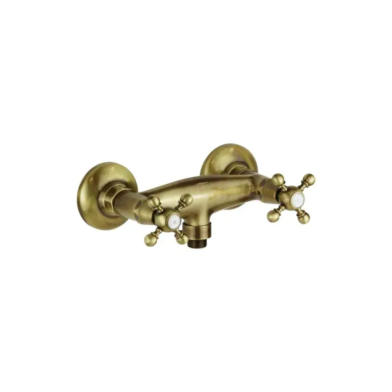 External shower mixer in antique bronze colour Porta&Bini Old Fashion 62541BR Nuovo Arrivo