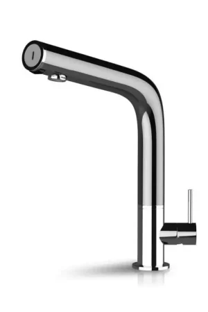 Electronic kitchen sink mixer with dual sensor technology in anthracite colour DMP Hello 200 86823 Compra Adesso
