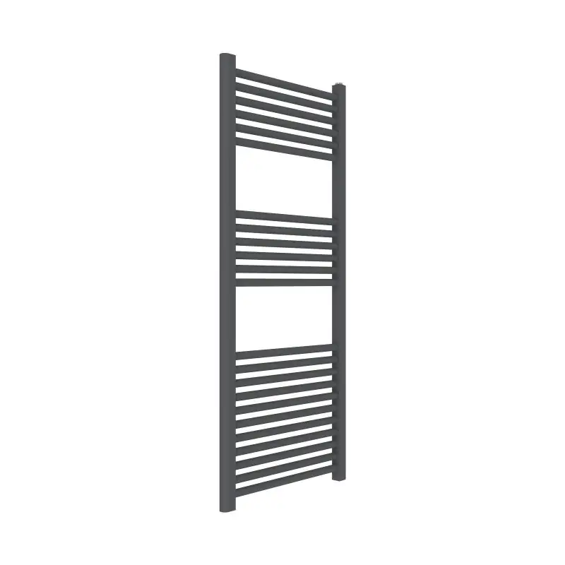 Nuovo Arrivo Hydraulic towel radiator in deep gray color 120 x 50 cm Ercos Opera ASOPEF021505001200