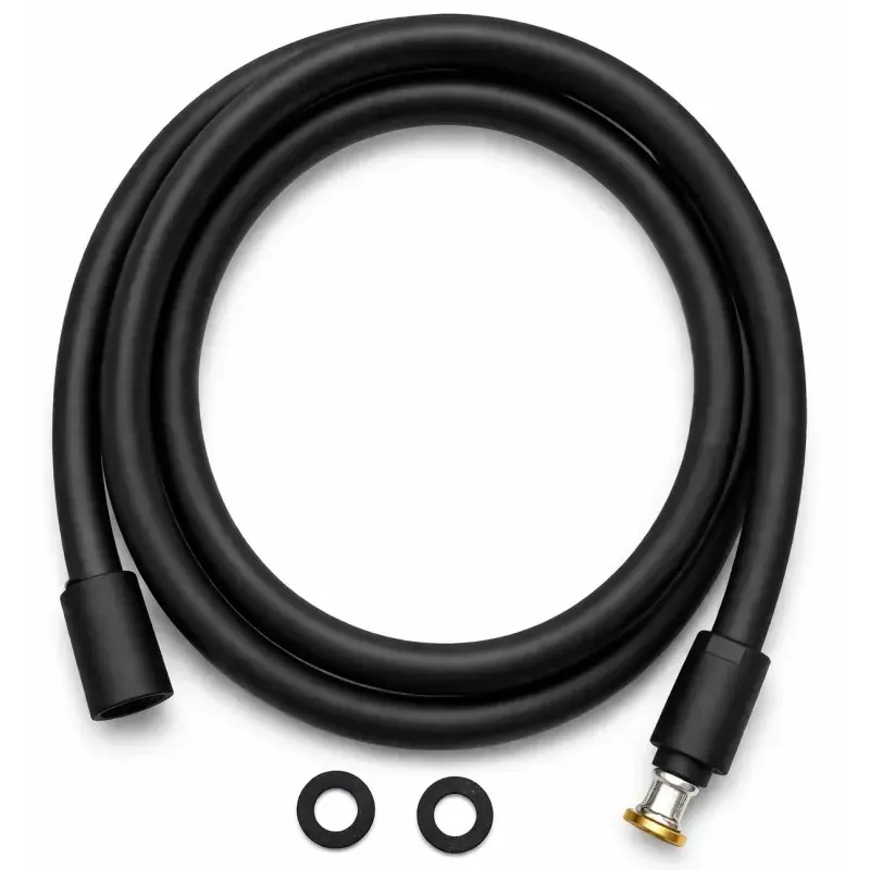 Flexible PVC 150 cm in matt black colour Pollini Acqua Design FLP155601NO Soddisfatti O Rimborsati