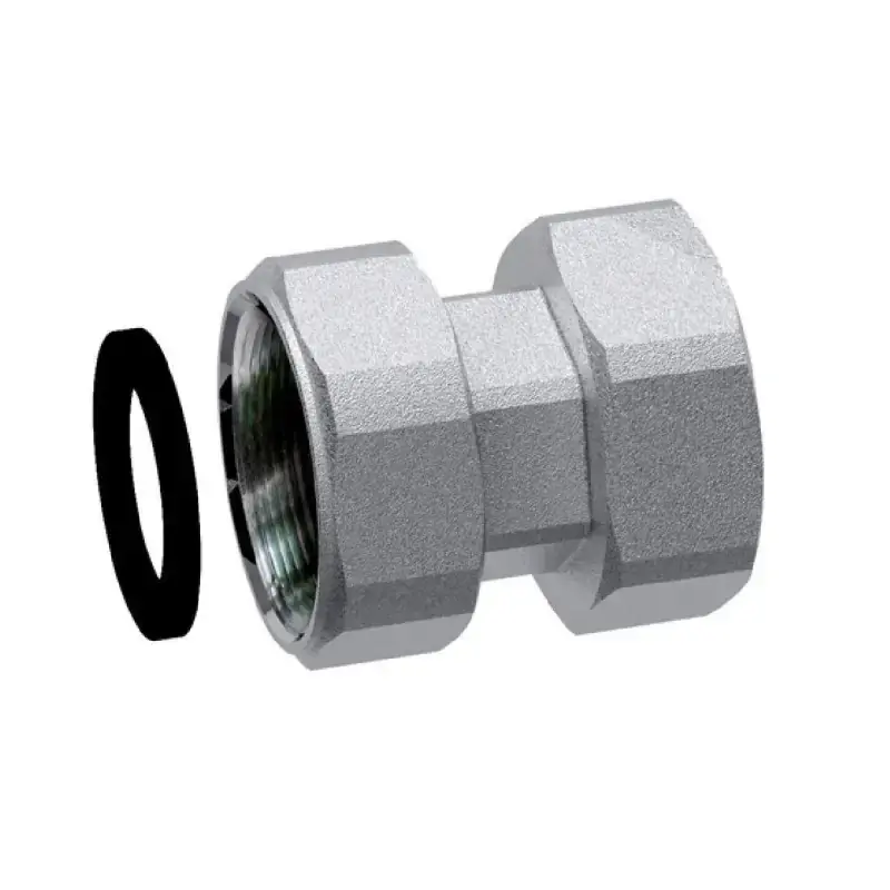 Chrome-plated connection complete with swivelling nut FAR 8321 Solo Oggi