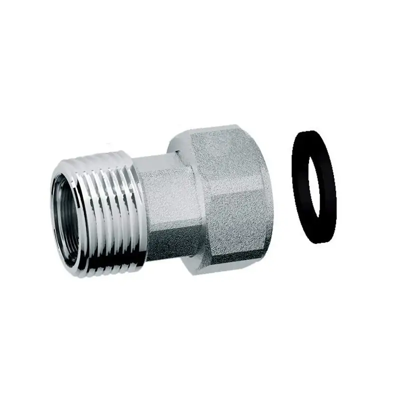 Chrome-plated connection fitting with swivelling nut FAR 8323 Spedito Oggi