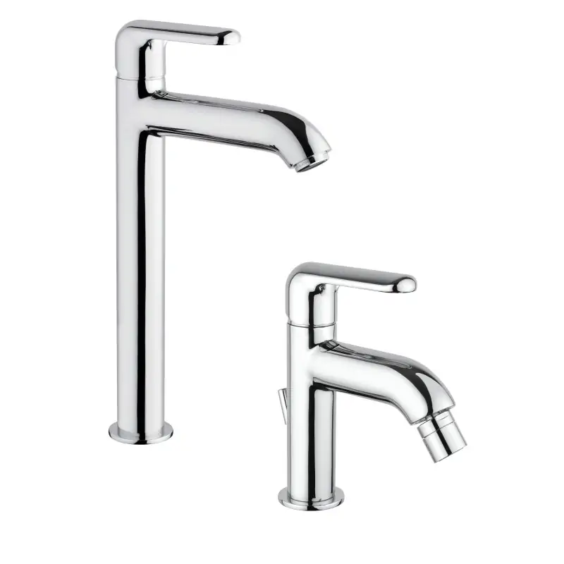 High basin and bidet mixer set in chrome colour Piralla Last KITLAST3CR Offerta Limitata