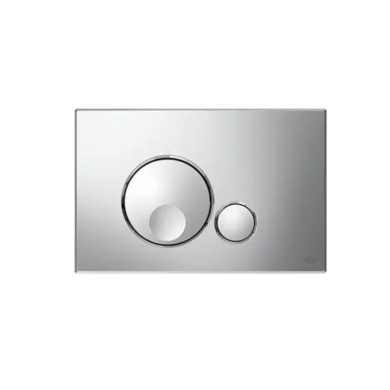Popolare Chrome control plate for cassettes Oli Globe OL0152950