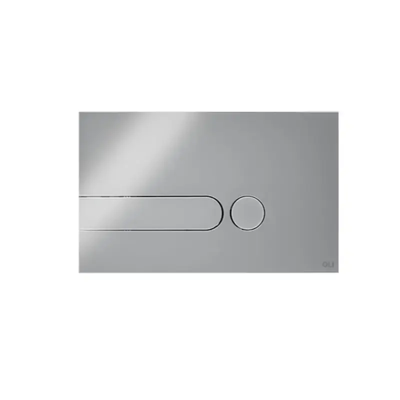 Modern chrome control plate for cassettes Oli Iplate OL0670004 Prezzo Basso