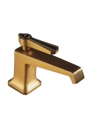 Compra Oggi Stesso Single hole washbasin mixer in brushed brass color with click-clack waste Mamoli 1938 41380000065G