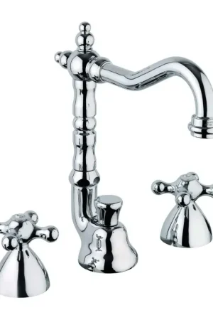 3-hole sink mixer with adjustable spout Mamoli Epoca 45750725E251 Vendita Finale