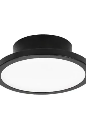 Promozione Esclusiva LightMe Plafoniera a LED Aqua Ø 14,7 cm nero