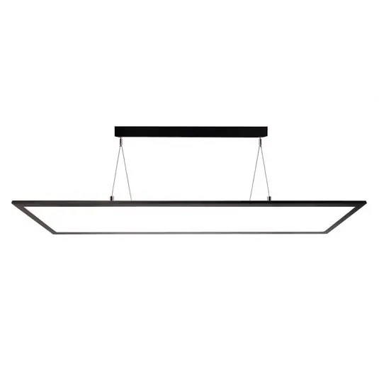 Nuova Collezione LED a sospensione 3422, angolare, dip-switch, nero