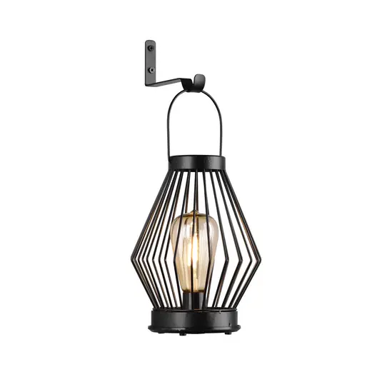 Saldi Lampada LED solare Merida a lanterna, angolare