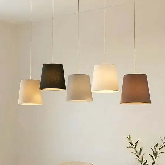 Lampada a sospensione Lucande Thamila, multicolore, ferro Prezzo Conveniente