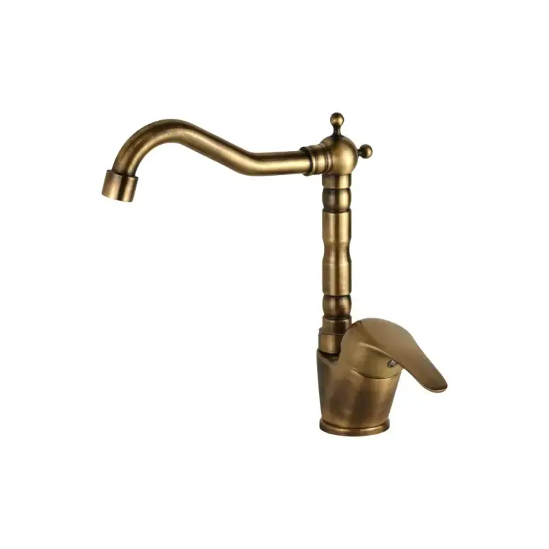 Prezzo Scontato Bronze kitchen mixer with adjustable spout Pollini England MXBMC5TR3OA