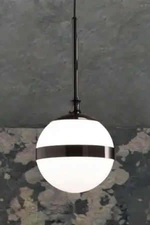 Offerta Lampada a sospensione Peggy bianco/nero