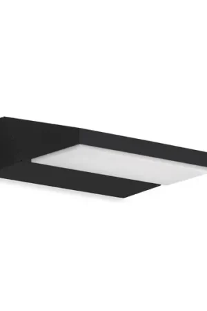 Applique LED esterni Bergen girevole nero 4.000K Esclusivo