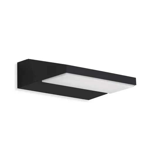 Applique LED esterni Bergen girevole nero 4.000K Esclusivo
