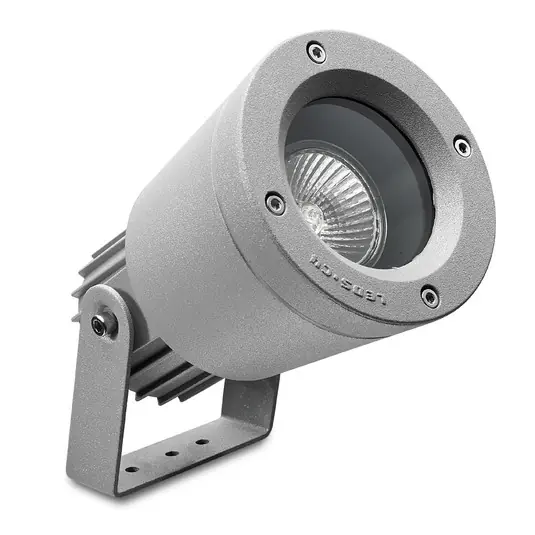 Popolare Faretto da esterno Hubble, grigio, GU10, alluminio