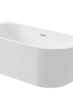170cm wall-mounted bathtub in glossy white acrylic – modern and comfortable style DEANTE SILIA KDS_017W Super Prezzo