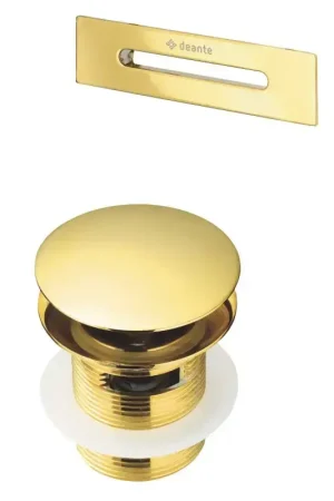 Decorative kit for bathtubs in gold color DEANTE KYY_Z10B Professionale