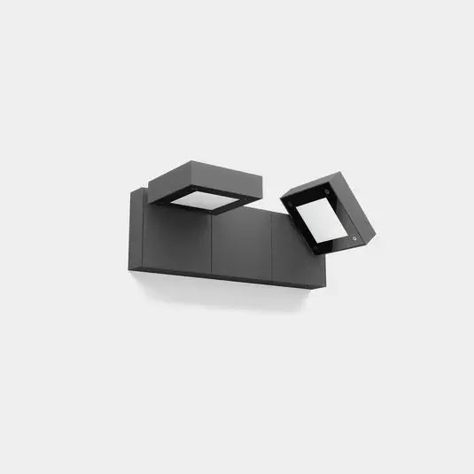 LEDS-C4 Modis parete esterna 2x16,6W CCT antracite 43cm Economico