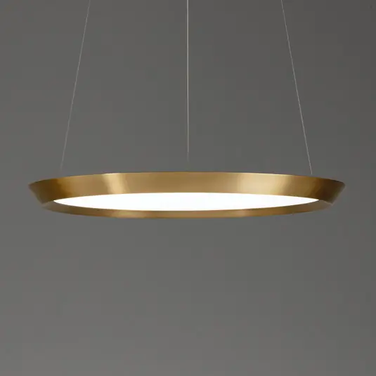 LEDS-C4 Saturn LED sospensione ottone satin Ø 60cm Affare