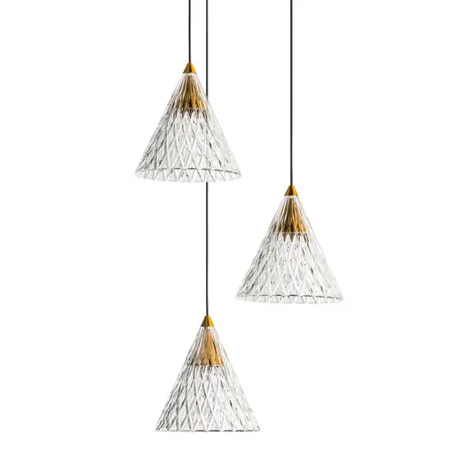 Promozione Esclusiva LEDS-C4 Veneto LED a sospensione 3 luci nero