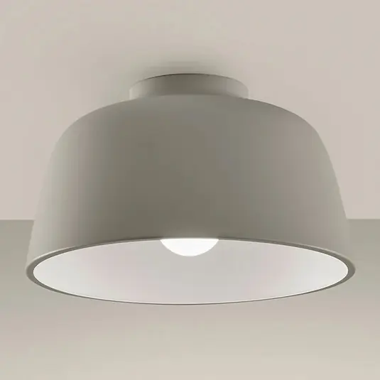 Plafoniera LED4 Miso Ø 28,5 cm grigio pietra A Buon Prezzo