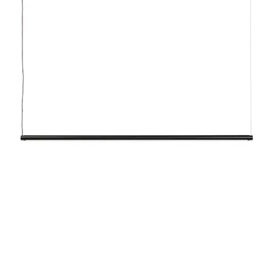Professionale HAY Factor Linear LED a sospensione diffused, nero