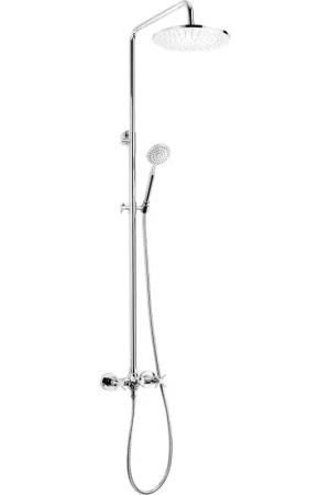 Compra Online Shower column with 2-way mechanical mixer, chrome colour Deante Temisto NAC_04QT