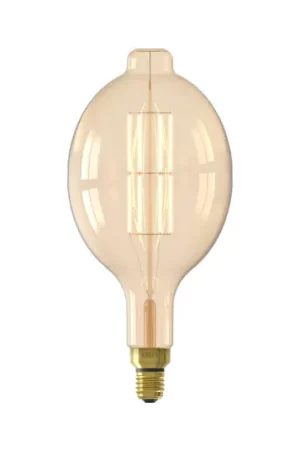 Calex Colosseum LED E27 10,5W 1.100lm dimm oro Pagamento Sicuro