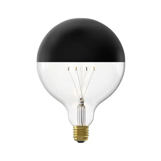 Calex G125 Top dicroica E27 4W nero Ø12,5cm Prezzo Di Fabbrica