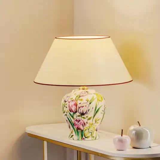 Offerta Menzel Living - lampada da tavolo floreale