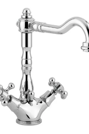 Washbasin mixer with adjustable spout Paffoni Belinda FBLV075CR Solo Oggi