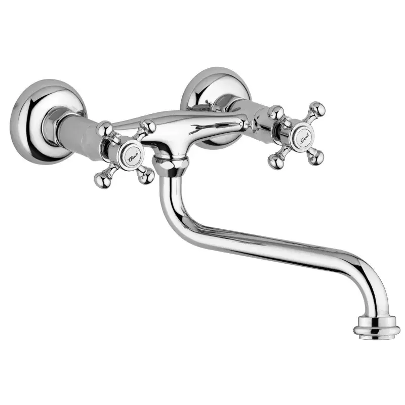 Wall-mounted sink mixer with swivel spout Paffoni Belinda FBLV161CR Offerta Lampo