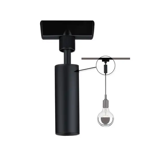 Paulmann URail adapter sospens Universal 50W nero Occasione