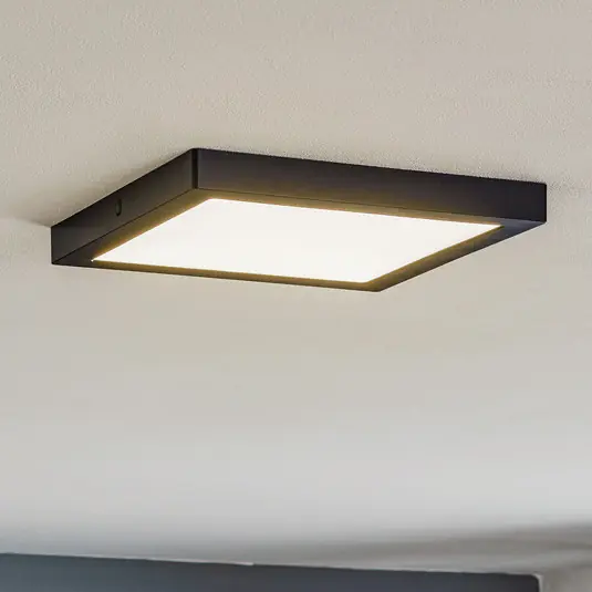 Paulmann Abia pannello LED 30x30 cm 2.700K nero Scelto Dai Clienti